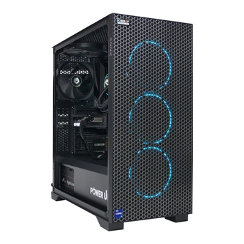 Робоча станція PowerUp Desktop #716 Core i9 14900K / 32 GB / SSD 512GB / GeForce RTX 5060Ti 16GB графічна обчислювальна система для інженерії та архітекторів