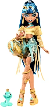 Лялька Монстер Хай Клео Де Ніл з вихованцем Monster High Cleo De Nile with Pet Cobra Hissette Mattel (HXH74)