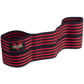 Слингшот для жима лежа 60x12см Полиэстер BENCH PRESS BAND SLING SHOT VALEO черно-красный BC-1828-60