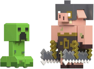 Zestaw figurek Mattel Minecraft Legends - Creeper vs Piglin (887961978766)