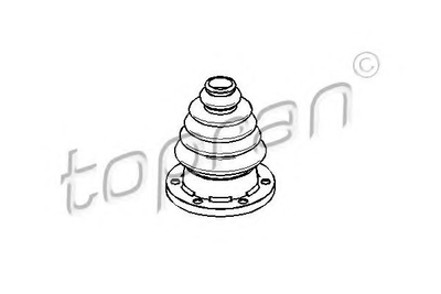 Комплект пыльников резиновых Topran (109246)