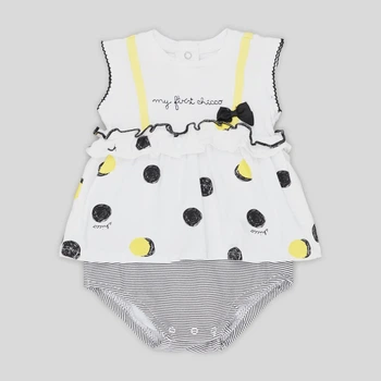Дитяче боді-сукня для новонародженої дівчинки Chicco 50923-041 56 см Комбіноване (8059609379545)