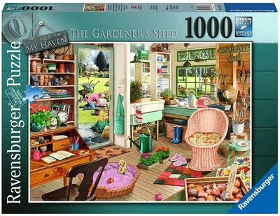 Пазл Ravensburger Садовий навіс 70 x 50 см 1000 деталей (4005556167678)