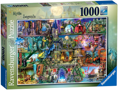 Puzzle Ravensburger Mity i legendy 70 x 50 cm 1000 elementów (4005556164790)