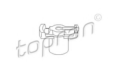 Бегунок распределителя Topran (101047)