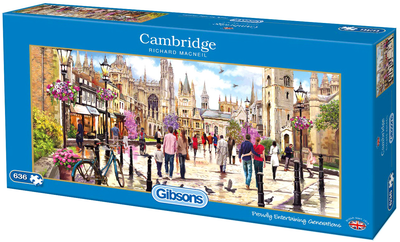 Puzzle Gibsons Cambridge 27 x 13 cm 636 elementów (5012269040470)