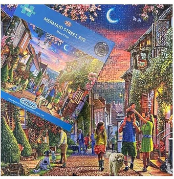 Puzzli Gibsons Mermaid Street Rye 68 x 49 cm 1000 elementów (5012269062823)