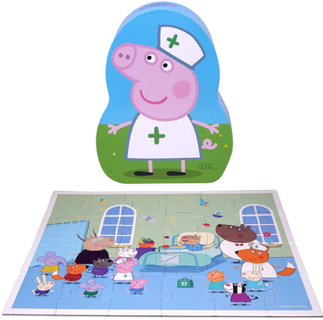 Puzzle Barbo Toys Pielęgniarka 8 x 8 cm 24 elementów (5704976089537)