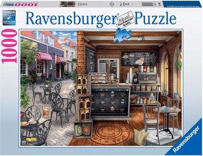 Puzzle Ravensburger Urocza Kawiarnia 70 x 50 cm 1000 elementów (4005556168057)