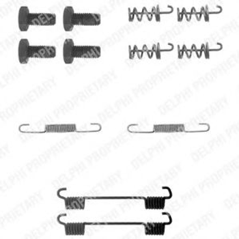 Монтажный комплект колодки Delphi (LY1104)