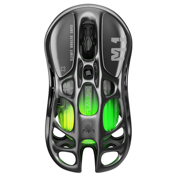 Мышь GravaStar Mercury M1 Pro, magnesium alloy body, BT/WL/USB-A, RGB, Gunmetal Gray