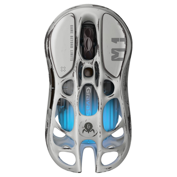 Мышь GravaStar Mercury M1 Pro, magnesium alloy body, BT/WL/USB-A, 4K, RGB, Battle-Worn
