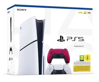 Игровая консоль Sony PlayStation 5 Slim 1Tb + DualSense (Cosmic Red)