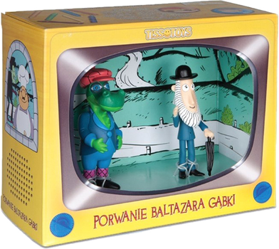 Zestaw figurek Tisso Toys Smok Wawelski i Profesor Gąbka 2 szt (5903263470564)