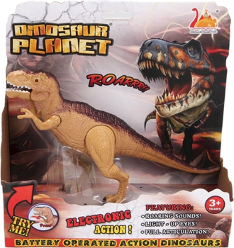 Figurka Maksik Dinozaur Tyranozaur T-Rex ze światłem i dźwiękiem (6920177287599)