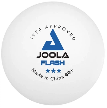 М'ячі для настільного тенісу Joola Flash 40+ White ITTF 6 шт (40041)
