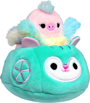 М'яка іграшка Kellytoys Squishmallows Squishville Міні звірятко Ельда з транспортним 5 см (0191726410133)