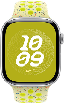 Ремінець Apple Nike Sport Band для Apple Watch 46mm M/L Volt Splash (MXU83)