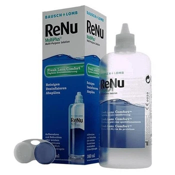 Раствор для контактных линз многофункциональный Bausch&Lomb ReNu MultiPlus 360 мл