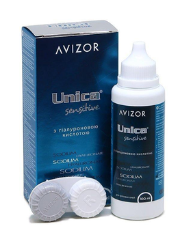 Розчин для контактних лінз багатофункціональний Avizor Unica Sensitive 100 мл