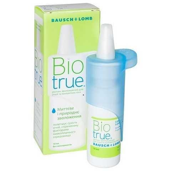 Капли для глаз увлажняющие Bausch&Lomb Biotrue drops 10 мл