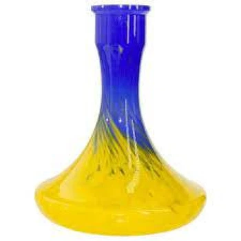 Колба под уплотнитель 2×2 Hookah Craft (крафт) - Желто-голубая крошка 4664591