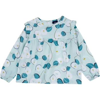Блуза для дівчинки Chicco 090.54440.030 104 см Бірюзова