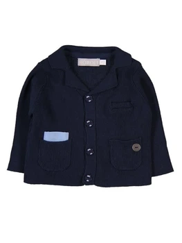 Кардиган для мальчика Boboli 713146.2440 98 см Синий