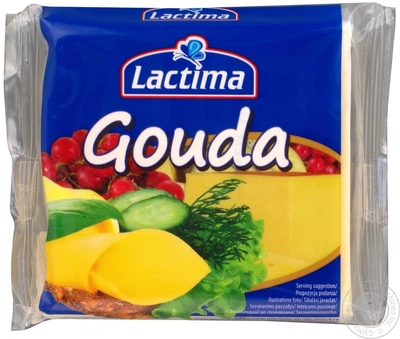 Сир тостовий lactima gouda130г
