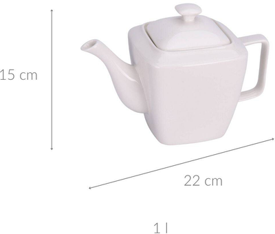 Czajniczek Siaki z trwałej porcelany 1 l (8719202881455)