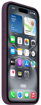 Чохол Apple iPhone 16 Plus Silicone Case MagSafe Plum (MYYD3ZM/A)