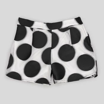 Дитячі шорти для дівчинки Chicco 52923-063 110 см Чорно-білі (8054707746169)