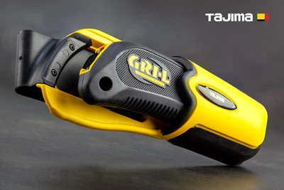 Ніж будівельний сегментний TAJIMA LC560YHSBL із кобурою 18 мм автоматичний фіксатор GRI 560 1101-1705