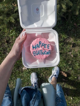 Бенто свічка Happee Birthdae з Гаррі Поттер BeyondGelato candle 12см