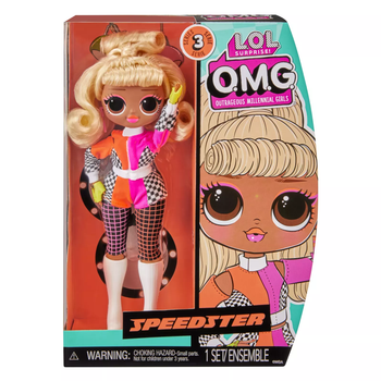 Lalka MGA LOL Surprise OMG HoS Doll S3 Speedster 25 cm (10035051588587)