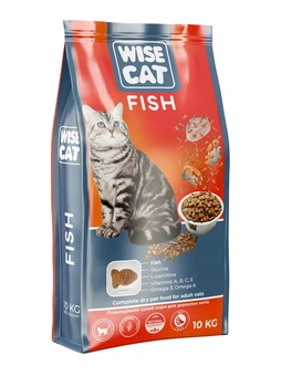 Сухий корм Wise Cat Fish для кішок Риба 10 кг