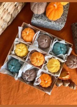 Подарунковий набір соєвих гарбузиків (9 шт) Hand Made