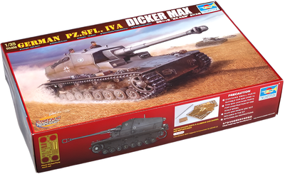 Модель для склеювання Trumpeter Танк German Pz.Sfl. IVa Dicker Max 1:35 (9580208003481)