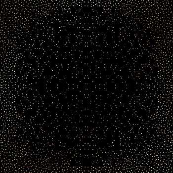 Папір з фольгуванням Фабрика декора Golden Mini Drops Black