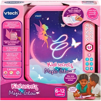 Pamiętnik VTech Kidisecrets Magic Glow Różowy (3417765324048)