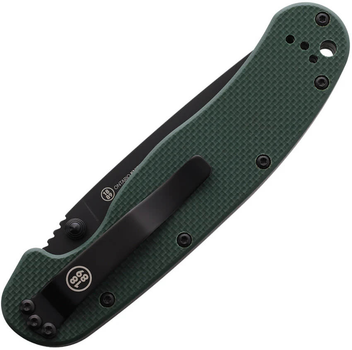 Ніж Ontario Rat Model 1 Forest Green G-10 S35VN Black - 8991