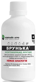 Інсектоакарицид + фунгіцид Брунька 100 мл Кемілайн Агро