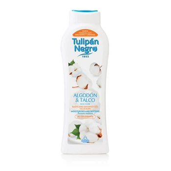 Гель для душа Tulipan Negro "Хлопок & Тальк" 650 мл (113518)