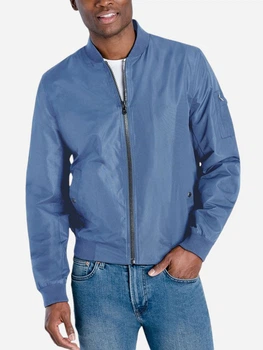 Бомбер чоловічий Michael Kors 937417425 XL Блакитний (1159811917)