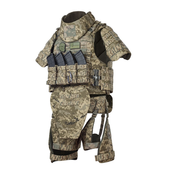 Бронекостюм ATAS (Advanced Ukrarmor Tactical Armor Suit) Level II. Клас захисту – 2. Піксель (мм-14). L/XL