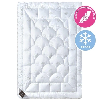 Ковдра всесезонна Super Soft Classic євро 200х220 см IDEIA штучний пух гіпоалергенна супер мʼяка