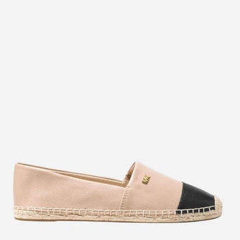 Женские эспадрильи кожаные Michael Kors 850014715 39 Черный/Бежевый (1159813199)