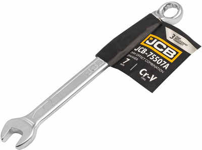 Ключ комбинированный JCB угловой 75° 7 мм (JCB-75507A) (СТ-00163160)