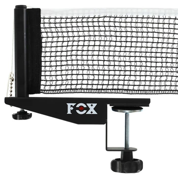 Сетка для настольного тенниса с винтовым креплением FOX FX-109 (нейлон, металл, пластик)