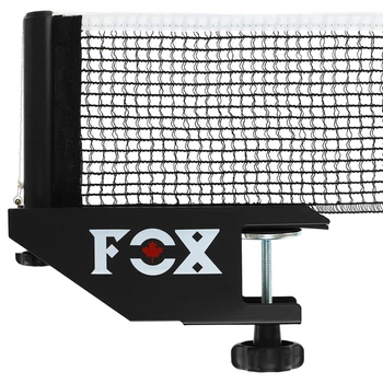Сетка для настольного тенниса с винтовым креплением FOX FX-104 (нейлон, металл, пластик)